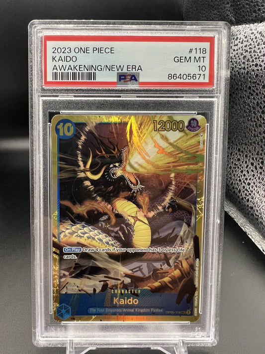 One Piece 2023 Kaido - Awakening of the New Era - PSA 10