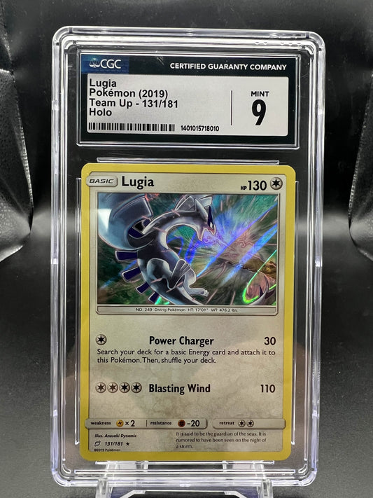Pokemon 2019 Lugia - Team Up - Holo - CGC 9