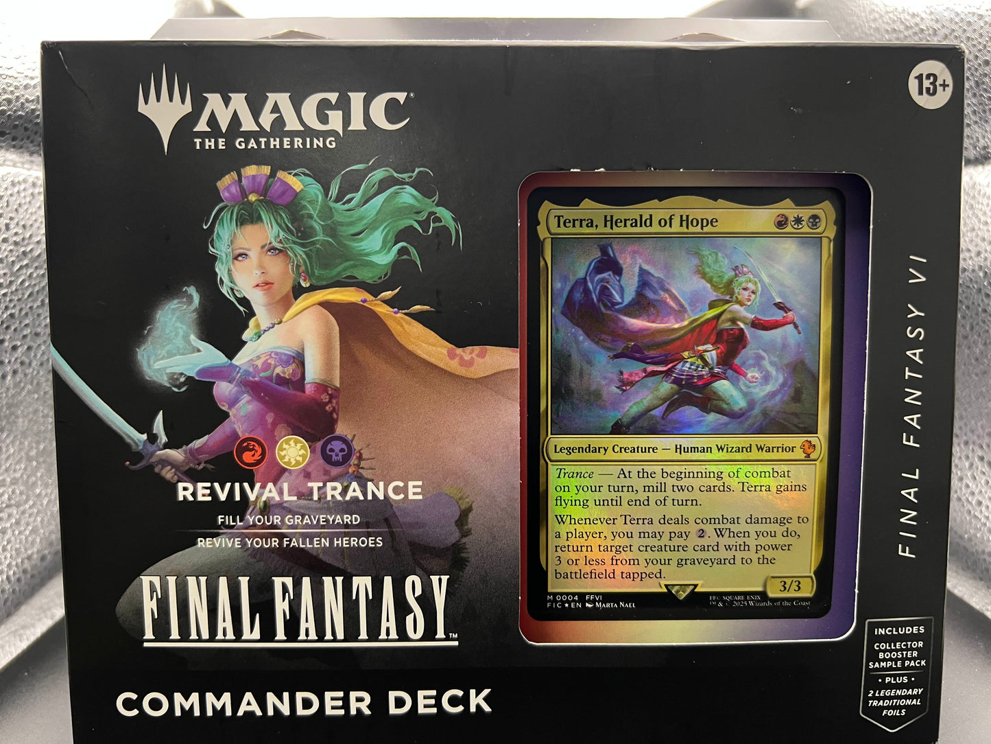 Magic The Gathering Final Fantasy VI Revival Trance Commander Deck