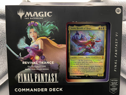 Magic The Gathering Final Fantasy VI Revival Trance Commander Deck