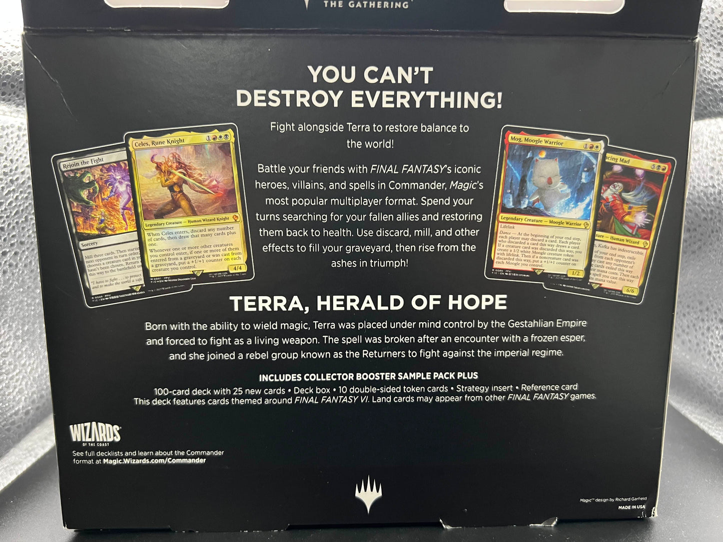 Magic The Gathering Final Fantasy VI Revival Trance Commander Deck