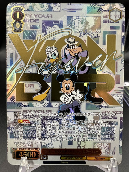 Weiss Schwarz Disney 100 Mickey Mouse & Donald Duck & Goofy Dsw/S 104-054SSP JPN