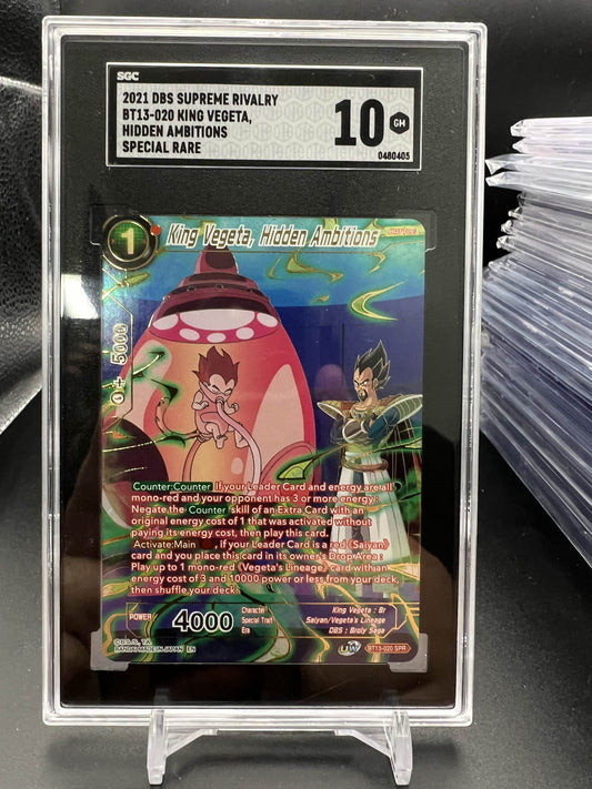 DBS 2021 King Vegeta, Hidden Ambitions - Supreme Rivalry - SR - SGC 10