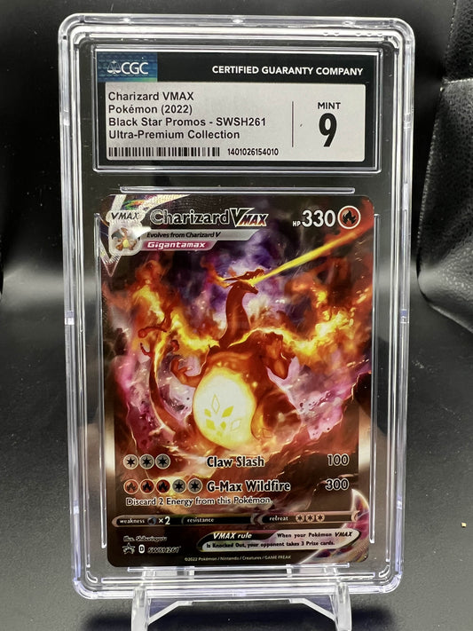 Pokemon 2022 Charizard VMAX - Ultra-Premium Collection - BSP - CGC 9