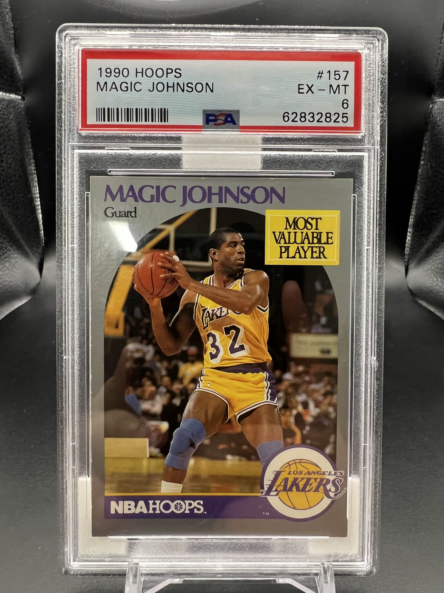 Hoops 1990 Magic Johnson - PSA 6