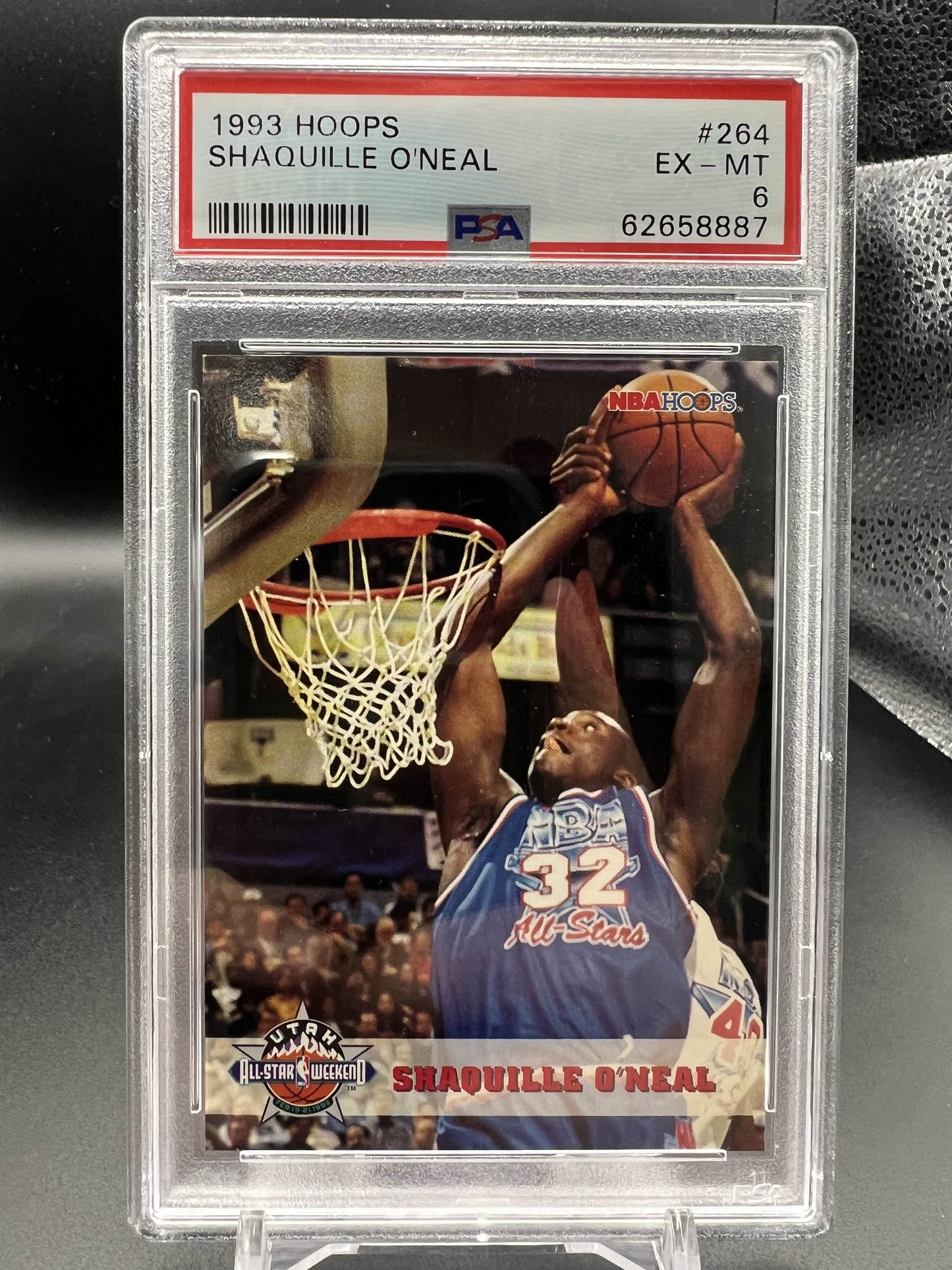 Hoops 1993 Shaquille O'Neal - PSA 6