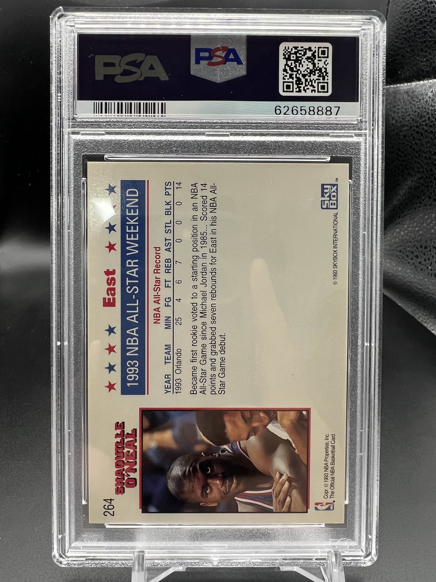 Hoops 1993 Shaquille O'Neal - PSA 6