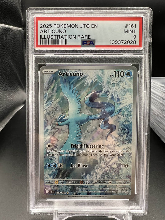 Pokemon 2025 Articuno - Journey Together - IR - PSA 9