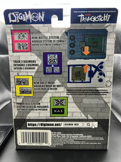 Bandai Digimon X Virtual Pet Digital Monster Blue And White Case 2021