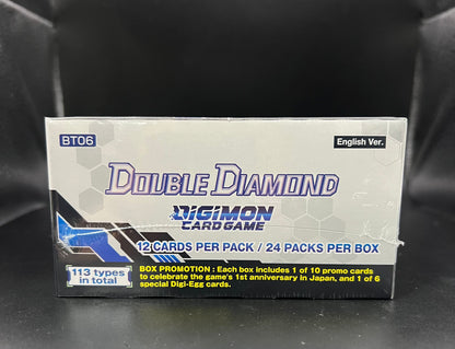Digimon Double Diamond Booster Box - Double Diamond (BT06)