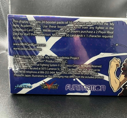 UniVersus: My Hero Academia Booster Box [1st Edition]