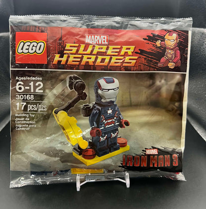 LEGO Marvel Super Heroes Iron Man Gun Mounting System (30168) New Sealed Polybag