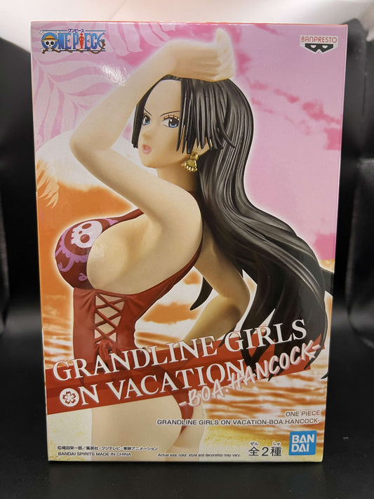 Boa Hancock Figure One Piece (A) Statue Grandline Girls on Vacation Banpresto Sealed