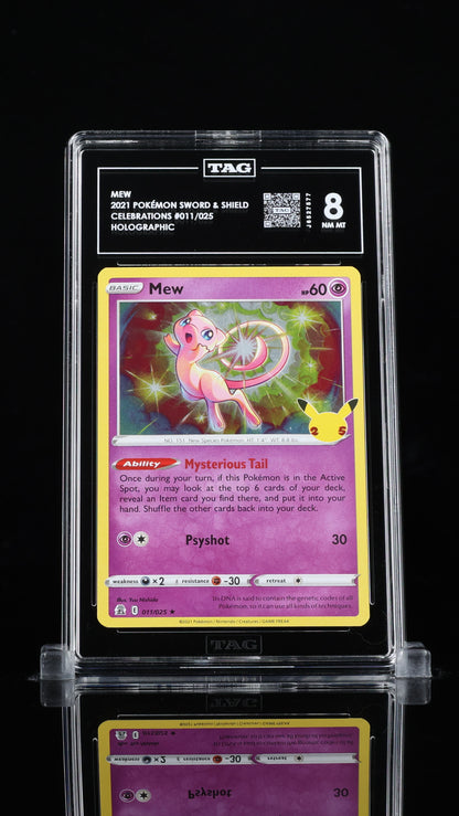 Pokemon 2021 Mew - Celebrations - Holo - TAG 8 [P2]