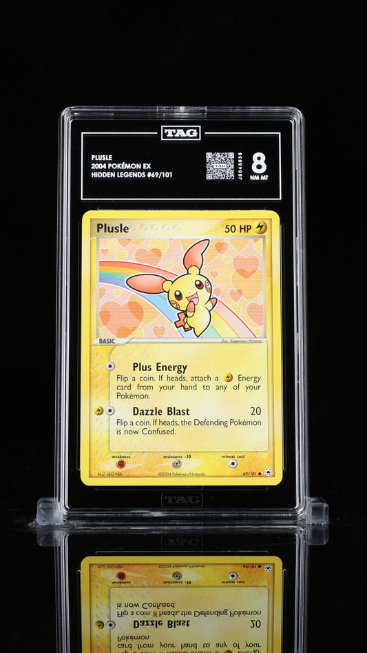 Pokemon 2004 Plusle - Hidden Legends EX - TAG 8