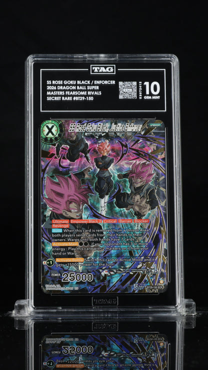 DBSM 2026 SS Rose Goku Black, Justice Enforcer - BT29-150 - TAG 10