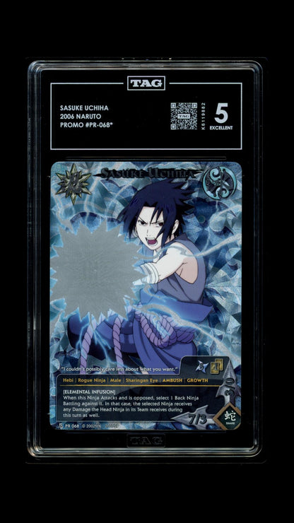 Naruto 2006 Sasuke Uchiha - PR-068 Promo - TAG 5