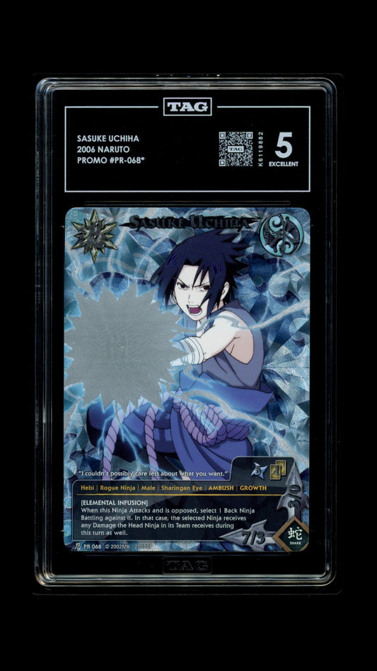 Naruto 2006 Sasuke Uchiha - PR-068 Promo - TAG 5