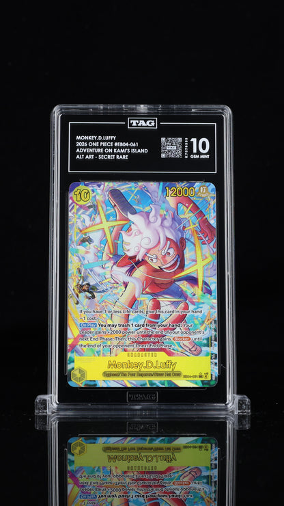 One Piece 2026 Monkey D Luffy EB04-061 SEC Alt Art EN - TAG 10