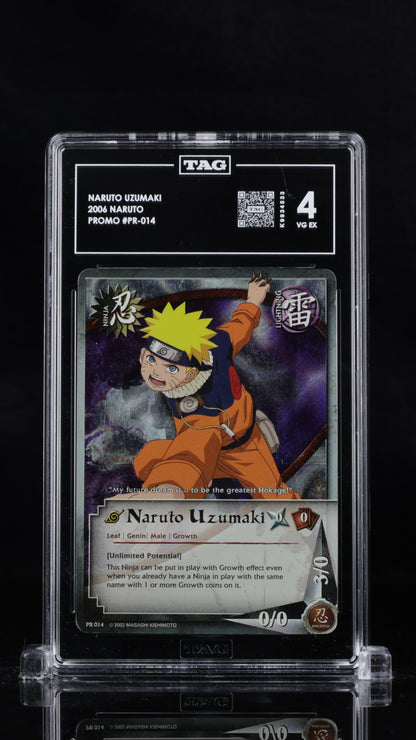 Naruto 2006 Naruto Uzumaki - #PR-014 - Promo TAG 4