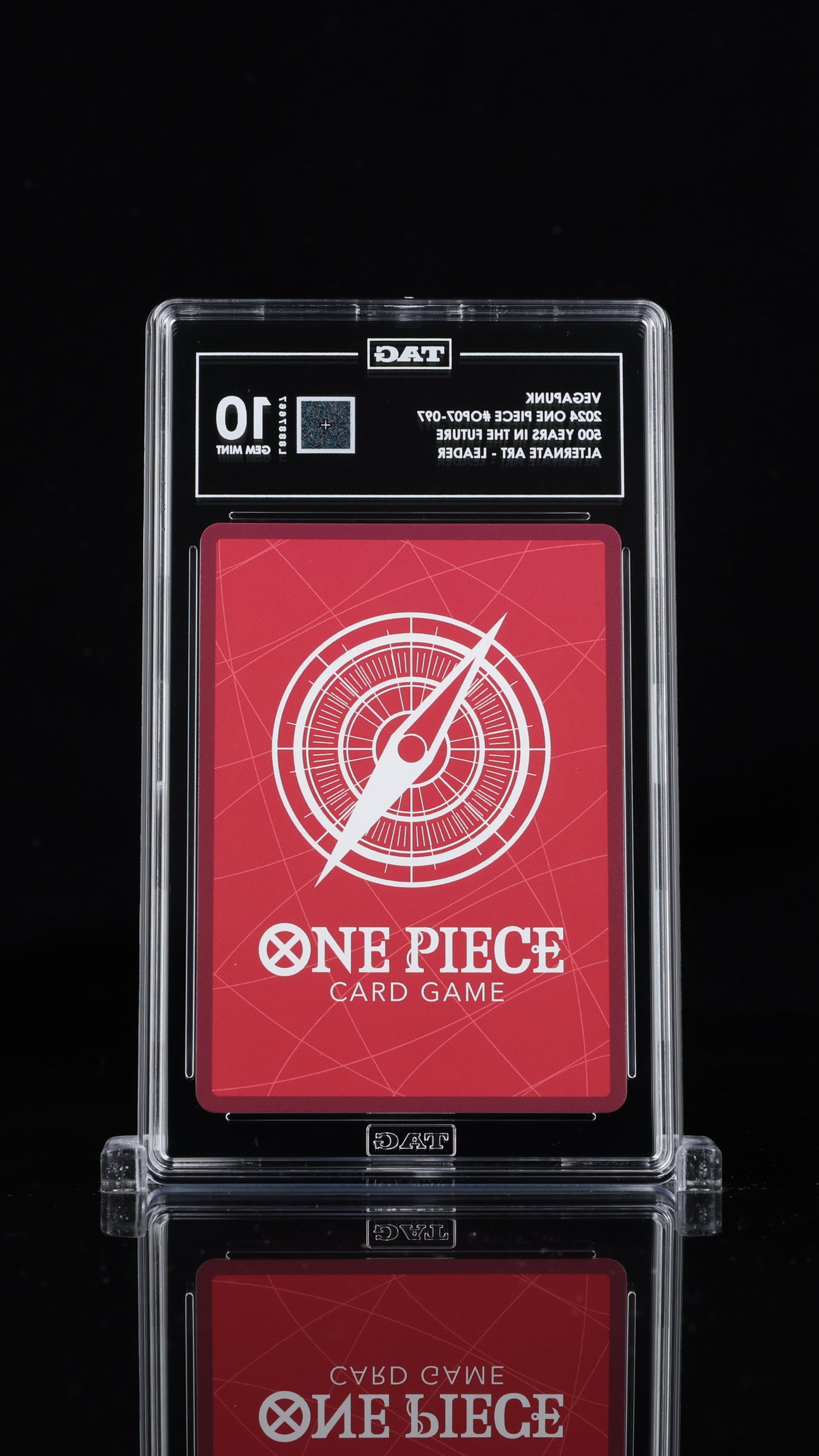 One Piece 2024 Vegapunk OP07-097 Leader Alt Art EN - TAG 10