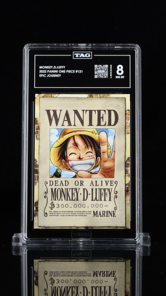 One Piece Panini 2022 Monkey.D.Luffy - Epic Journey - TAG 8