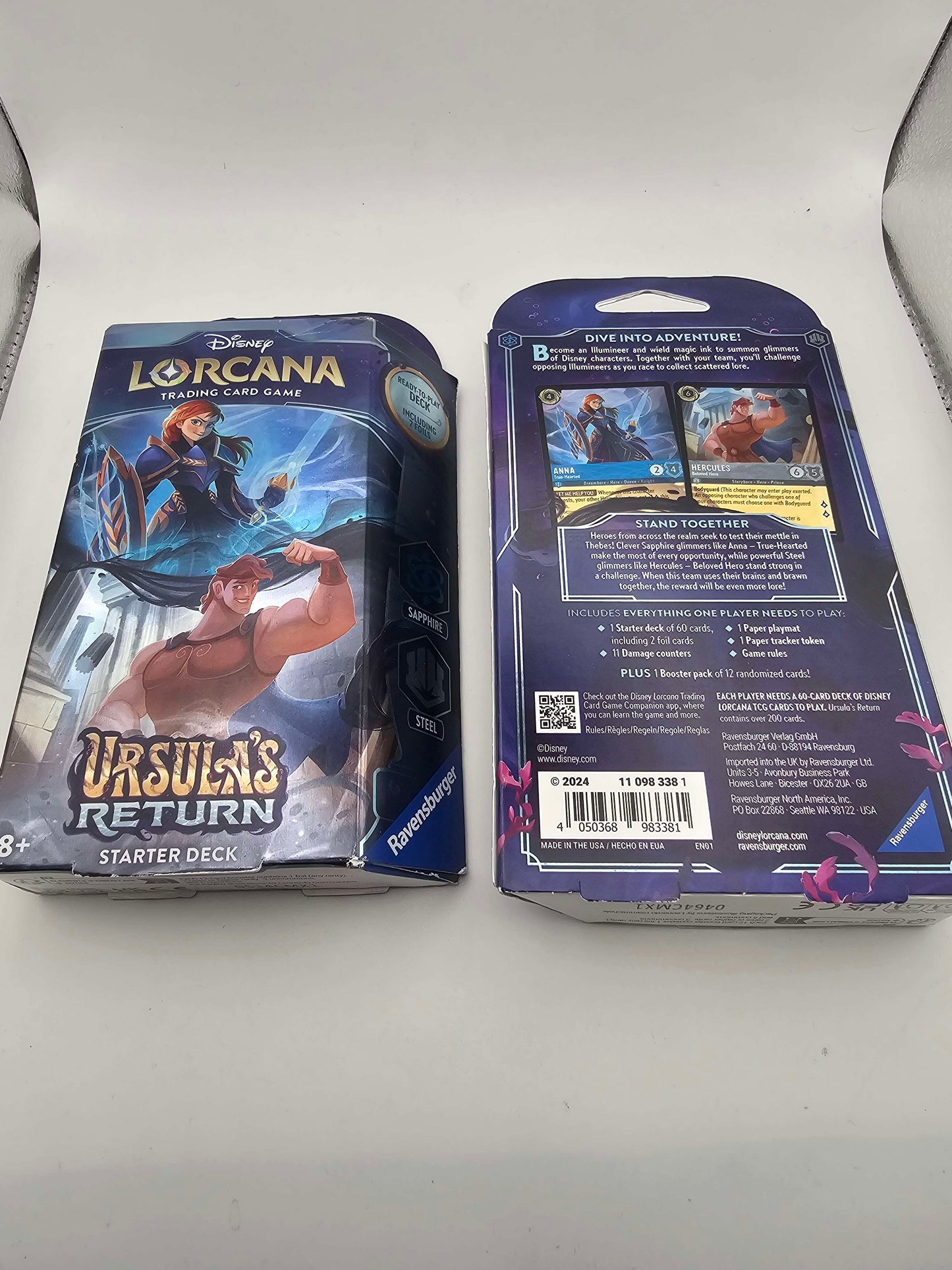 Lorcana Ursulas Return Starter Deck Sapphire/Steel