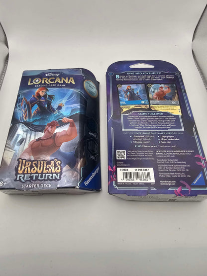 Lorcana Ursulas Return Starter Deck Sapphire/Steel