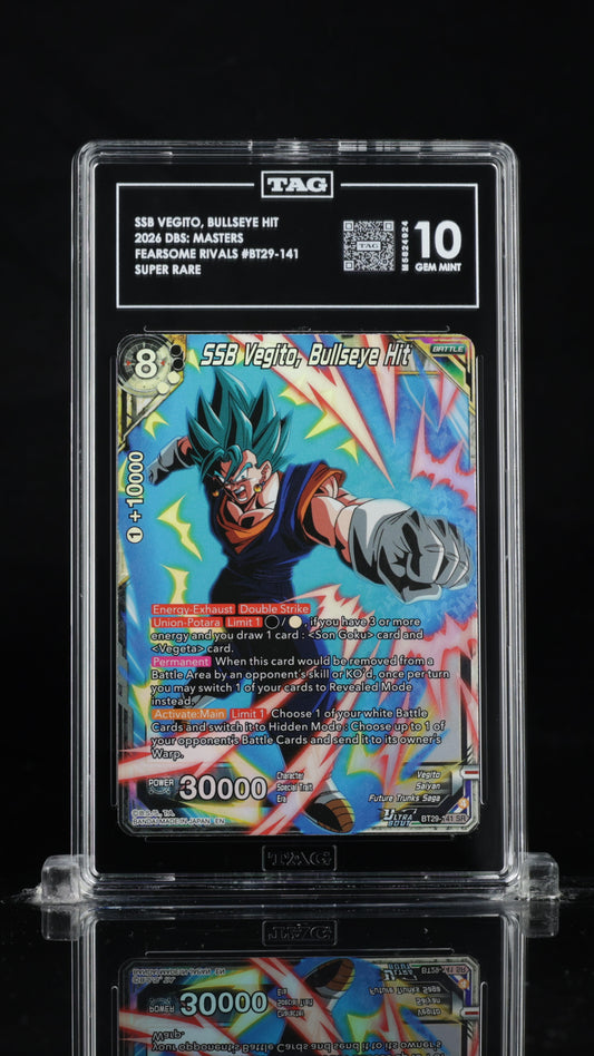 DBSM 2026 SSB Vegito, Bullseye Hit - Fearsome Rivals - BT29-141 - SR - TAG 10
