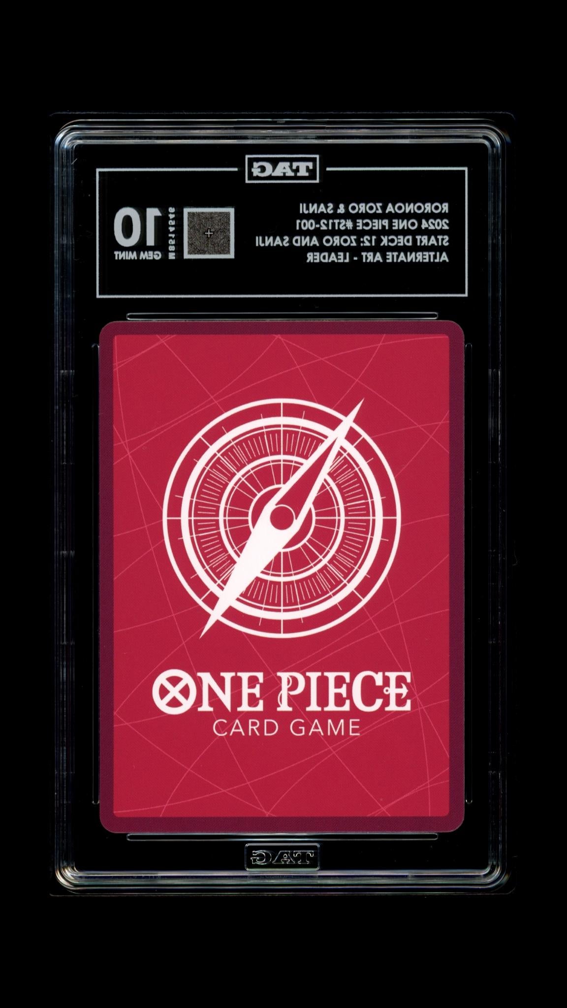 One Piece 2024 Roronoa Zoro & Sanji - Starter Deck 12 - Leader - TAG 10