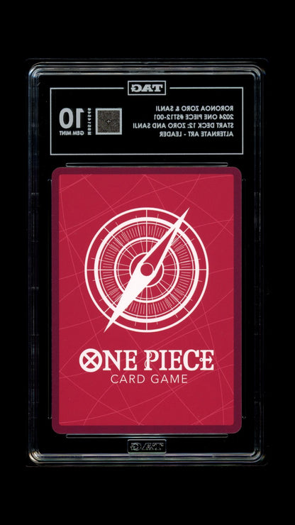 One Piece 2024 Roronoa Zoro & Sanji - Starter Deck 12 - Leader - TAG 10