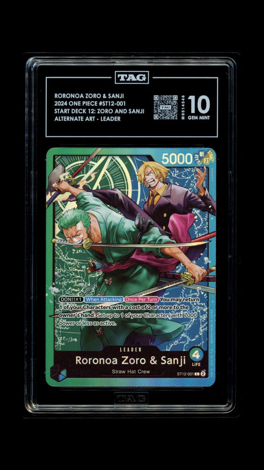 One Piece 2024 Roronoa Zoro & Sanji - Starter Deck 12 - Leader - TAG 10
