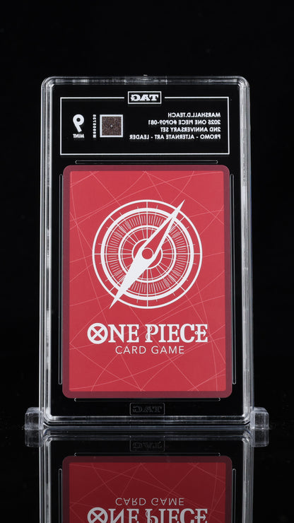 One Piece 2025 Marshall.D.Teach - 2nd Anniversary Promo Alt Art - TAG 9