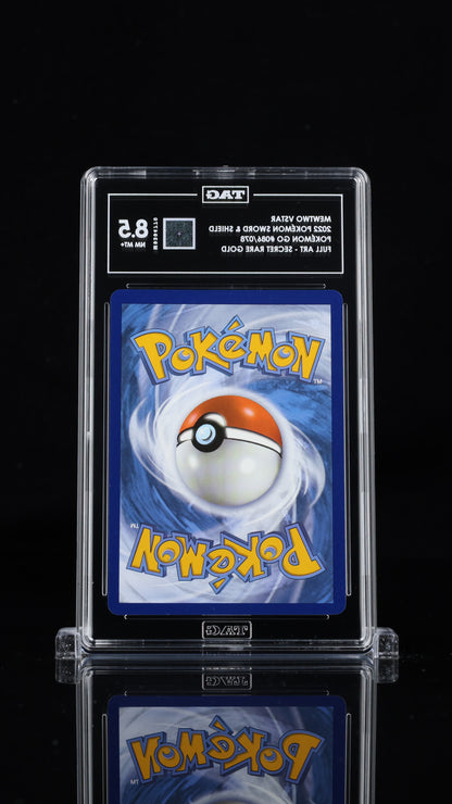 Pokemon 2022 Mewtwo VSTAR 086/078 - Pokemon GO SR Gold - TAG 8.5