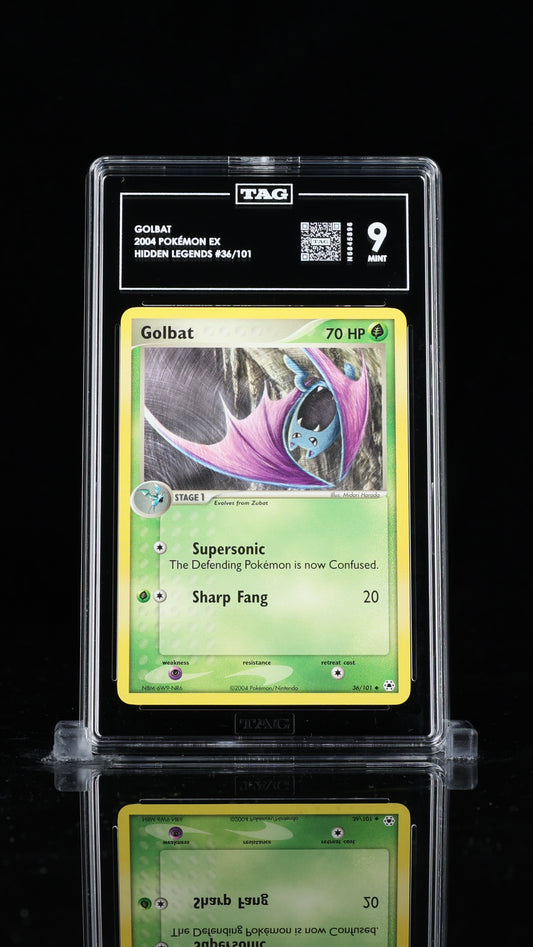 Pokemon 2004 Golbat - Hidden Legends EX - TAG 9