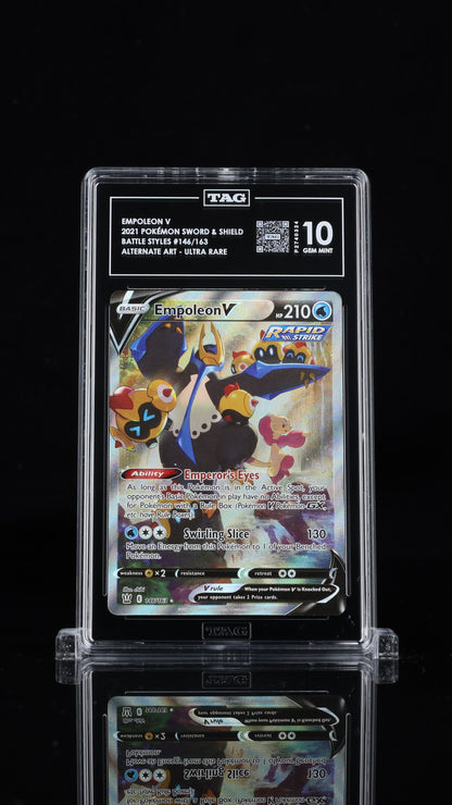 Pokemon 2021 Empoleon V 146/163 UR - Battle Styles - TAG 10