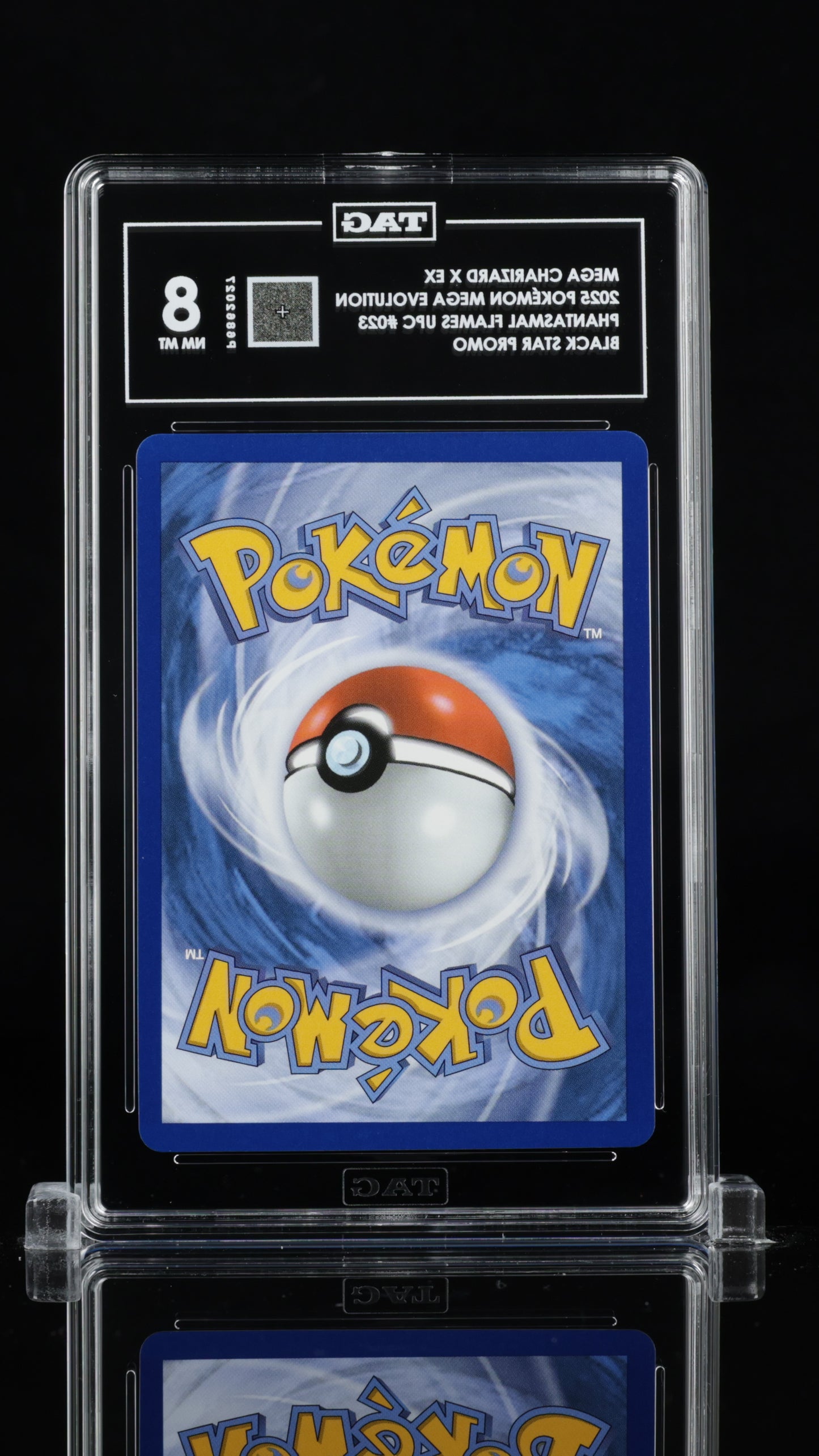 Pokemon 2025 Mega Charizard X ex - Phantasmal Flames UPC - Promo - TAG 8