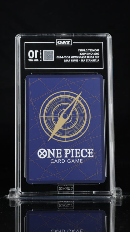 One Piece 2026 Monkey.D.Luffy - The Azure Sea's Seven - Alt Art - SR - TAG 10