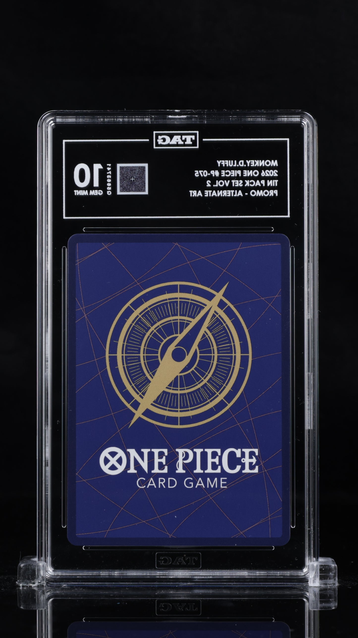 One Piece 2026 Monkey.D.Luffy - Tin Pack Set Vol. 2 Promo - TAG 10 "P2"