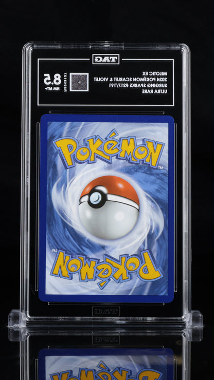 Pokemon 2024 Milotic ex - Surging Sparks - Ultra Rare - TAG 8.5