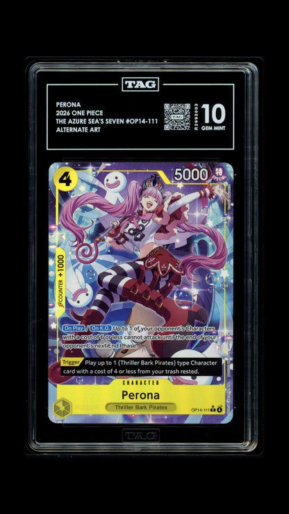 One Piece 2026 Perona OP14-111 R Alt Art EN - TAG 10 [P1]
