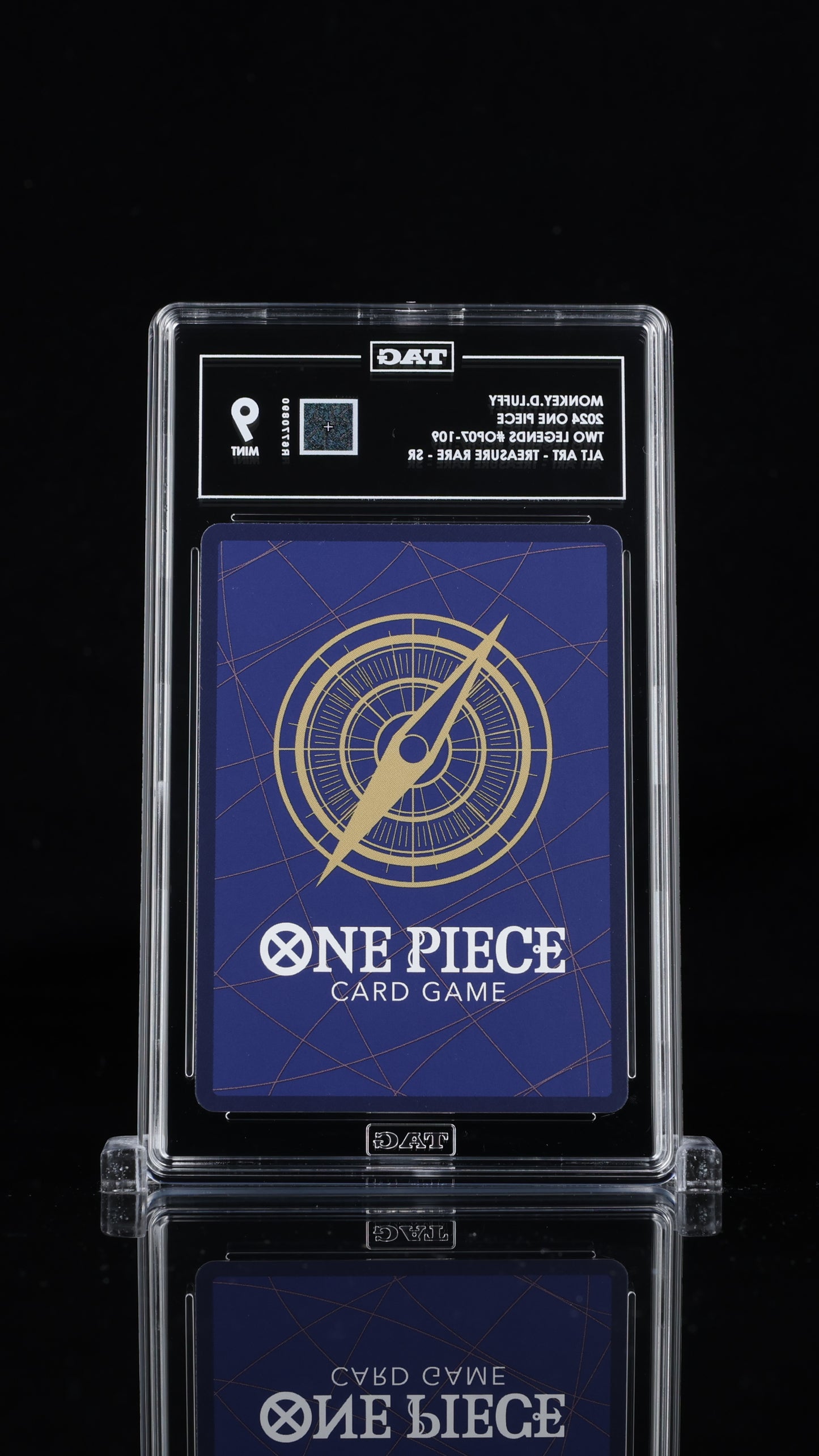One Piece 2024 Monkey D Luffy OP07-109 SR Treasure Rare Alt Art - TAG 9