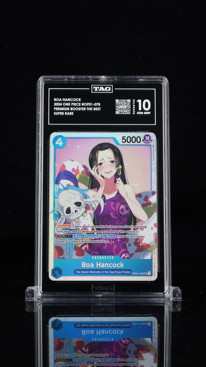One Piece 2024 Boa Hancock OP01-078 SR EN - TAG 10 - WRONG LABEL