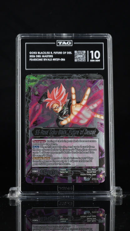 DBSM 2026 SS Rose Goku Black, Future of Despair - Fearsome Rivals - TAG 10