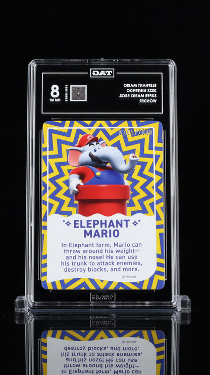 Nintendo 2023 Elephant Mario - Super Mario Bros. Wonder Serialized 104/1000 - TAG 8