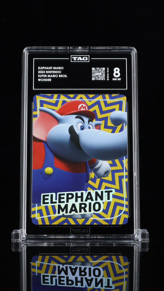 Nintendo 2023 Elephant Mario - Super Mario Bros. Wonder Serialized 104/1000 - TAG 8