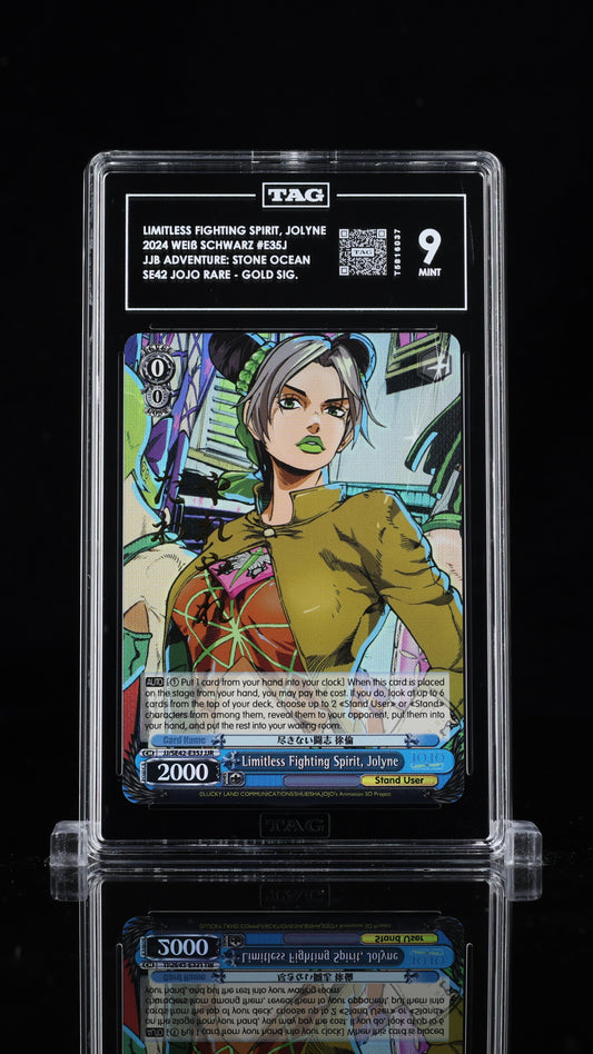 Weiss Schwarz 2024 LFS Jolyne - JJB Adventure - SE42 Gold Sig - TAG 9