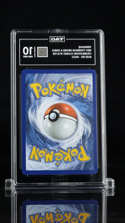 Pokemon 2021 Venusaur - Celebrations Classic - Base Set Holo - TAG 10