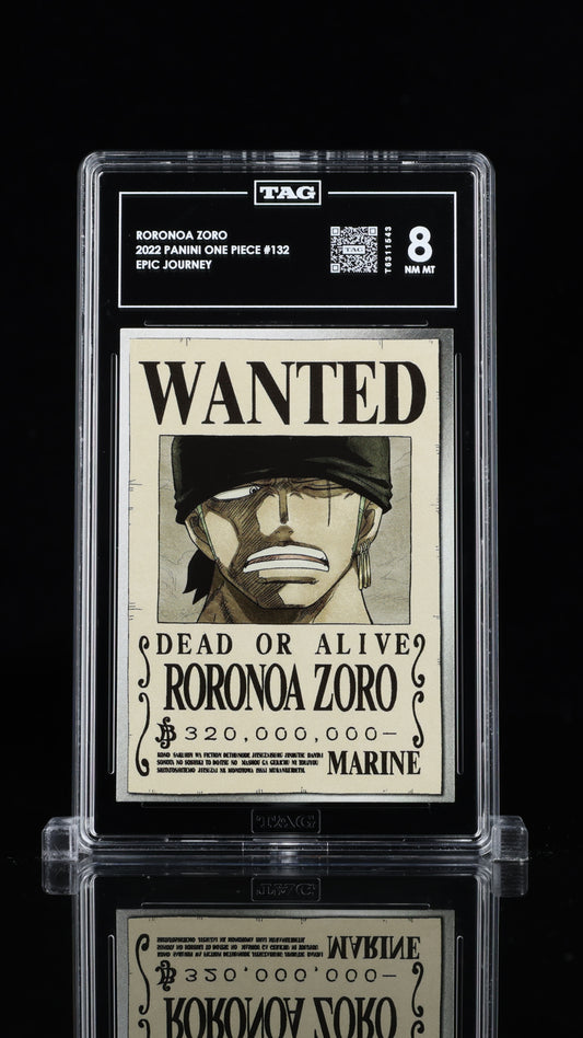 One Piece Panini 2022 Roronoa Zoro - Epic Journey - TAG 8