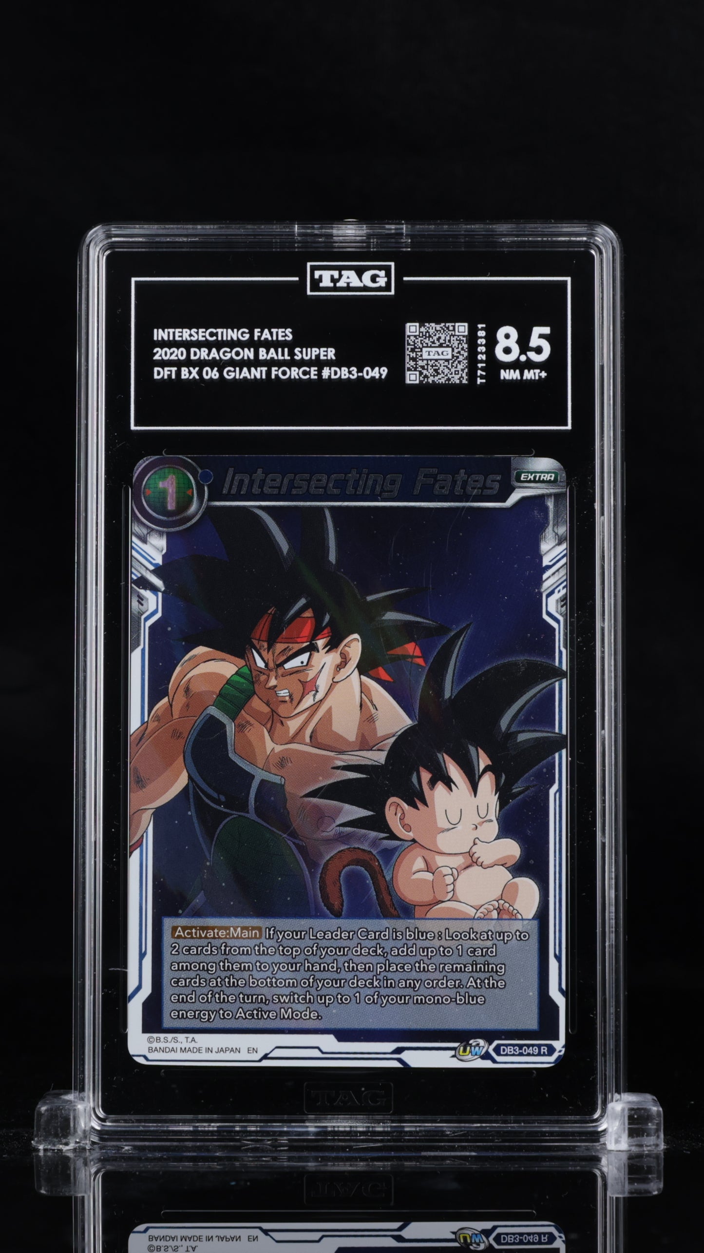 Dragon Ball Super 2020 Intersecting Fates - DFT BX 06 Giant Force - TAG 8.5